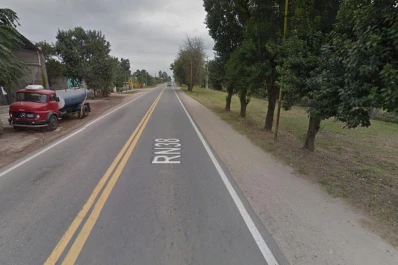 Un colectivo y un auto chocaron en la ruta 38 a la altura de La Cocha