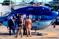 Trasladaron al líder de Los Monos en un fuerte operativo policial