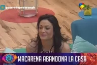 Tras la pelea con Leandro Robin, Macarena se fue de Gran Hermano 2016