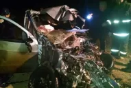 Cuatro hinchas de San Martín murieron esta madrugada en un choque en Santiago del Estero