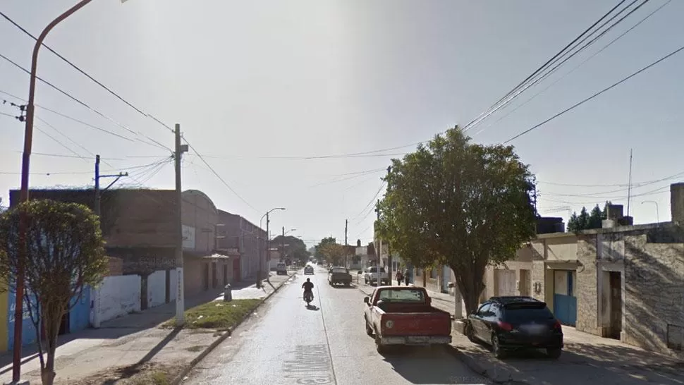 INTENTO DE ROBO. En esta zona recibió un joven un disparo en una pierna, en fallido asalto. IMAGEN TOMADA DE GOOGLE STREET VIEW 