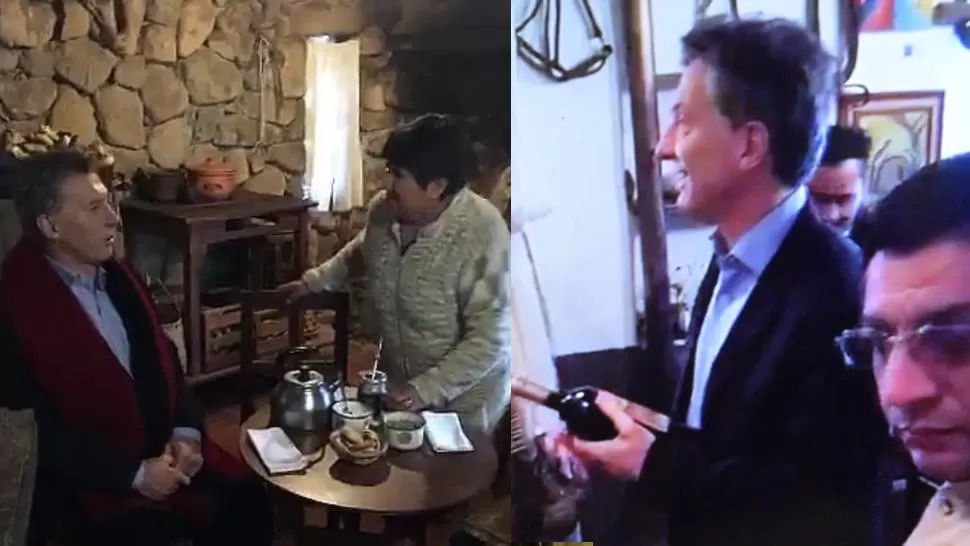 Video: en Salta, Macri aprendió a hacer empanadas