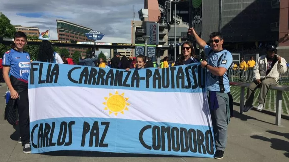 Los hinchas argentinos coparon las calles de Seattle