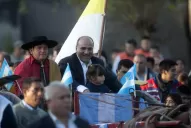 Postales del arribo de la Virgen del Rosario de Jujuy a Burruyacu