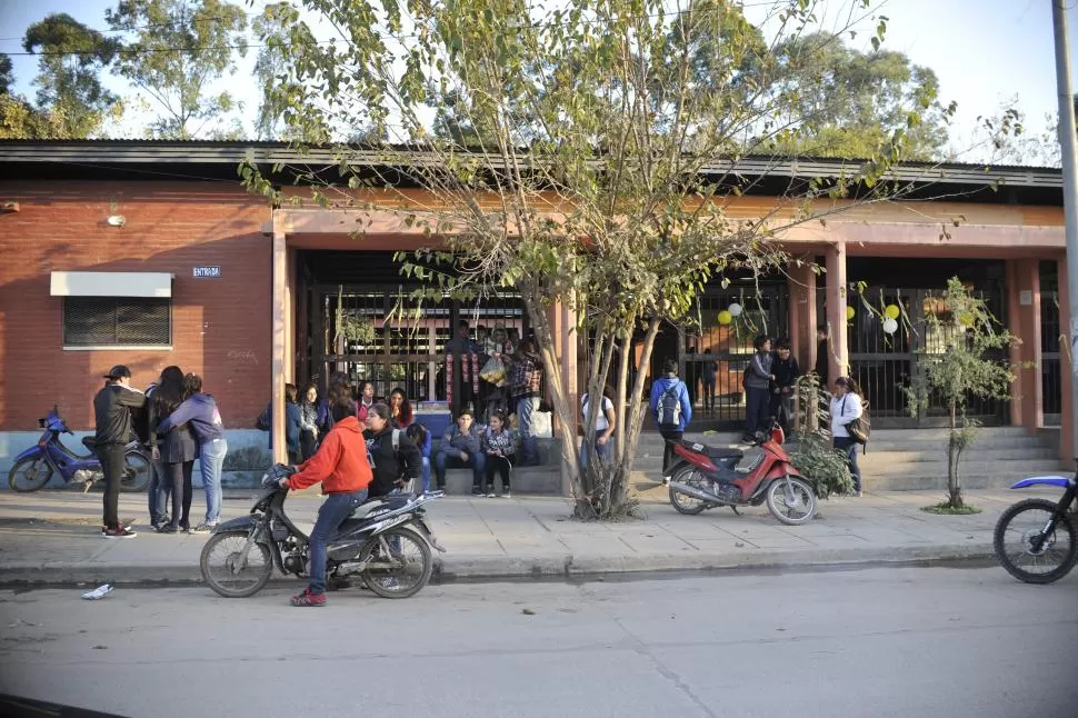 ASALTO. La escuela robada está en el barrio Rincón del Este de Alderetes.  la gaceta / foto de inés quinteros orio