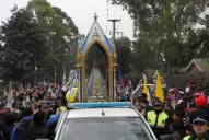 Lágrimas y devoción para la Patrona del Norte