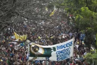 Una multitud oró por la reconciliación