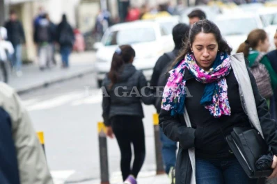 El invierno comenzó frío y se espera una máxima de 16°