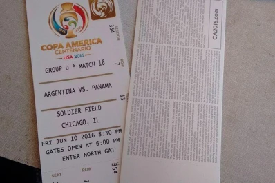La entrada más cara para ver a la Selección costó casi $ 9.000
