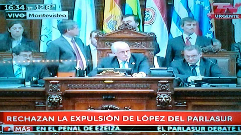 El Parlasur rechazó el pedido de expulsión de José López