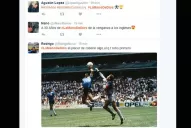 Las redes sociales reviven los goles de Maradona ante los ingleses