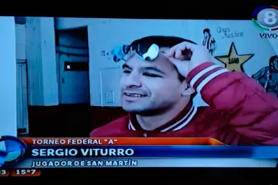 San Martín: así le quedó el ojo a Viturro