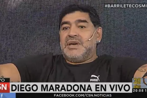 Las 10 frases más picantes de Maradona sobre el partido contra Inglaterra