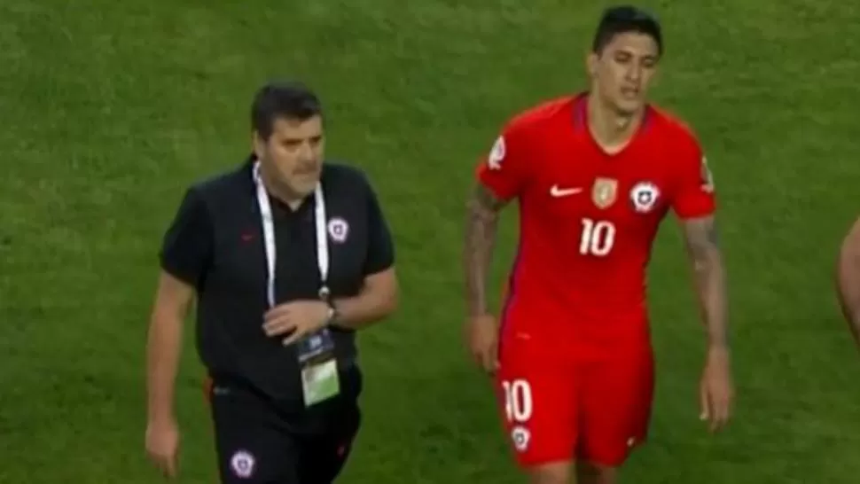 Video: el tucumano Pablo Hernández sufrió una grave lesión