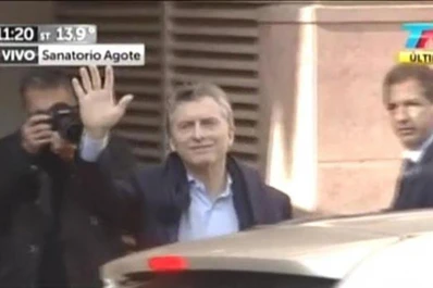 Terminó la operación de Macri y hará reposo en la Quinta de Olivos