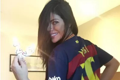 Miss BumBum ignoró a Antonella Roccuzzo y saludó a Messi por su cumpleaños