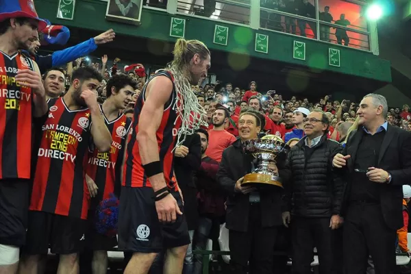 Tras consagrarse campeón, San Lorenzo firmará un acuerdo con la NBA