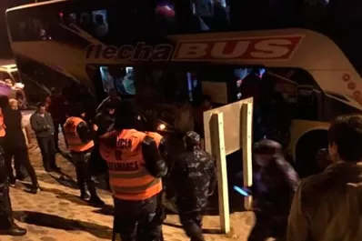 Tres barras de San Martín viajaban en el colectivo del equipo