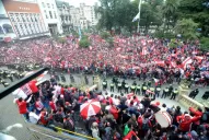 San Martín en la plaza más caliente del país