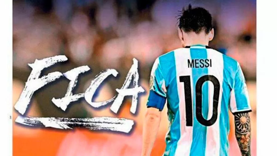 Aunque le piden volver a la Selección, en Brasil se burlan de Messi
