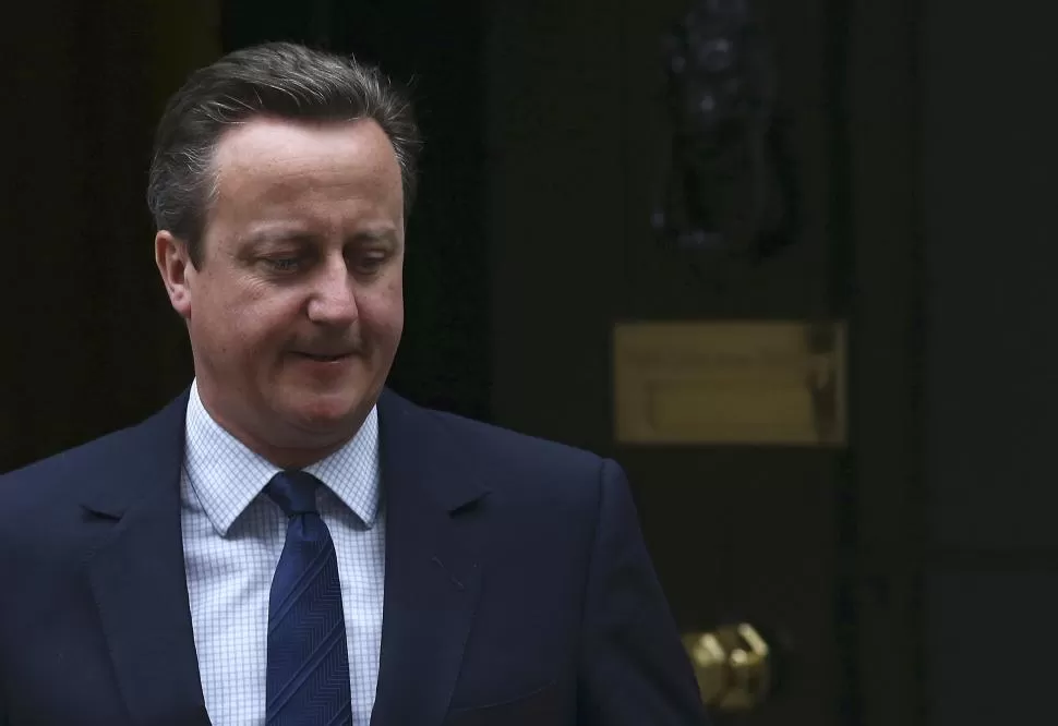 EL GRAN DERROTADO. Cameron se presentó ayer en el Parlamento donde lanzó críticas a la oposición. Reuters