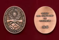 Acuñan dos medallas del Bicentenario