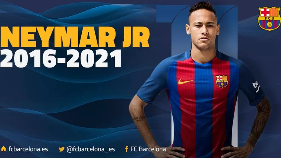 En Barcelona hay Neymar para rato