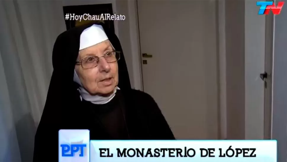 Habló la monja que le abrió la puerta a López: tenía cara de nervioso, de desorbitado
