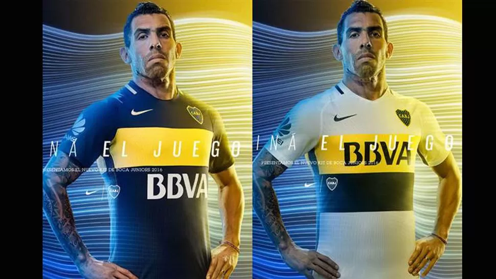 Boca presentó su nueva camiseta