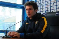 El enojo de Barros Schelotto durante la conferencia de prensa