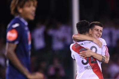 River goleó al Motagua de Honduras en Orlando