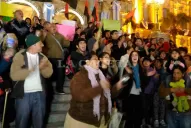 Cientos de personas salieron a las calles de Tucumán para protestar contra Macri