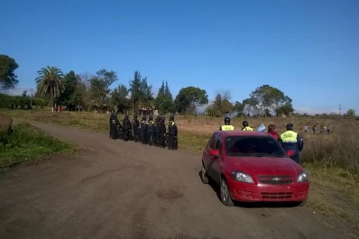 Denunció que le usurparon su terreno