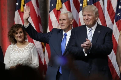 Trump y Pence se presentaron como los candidatos “de la ley y el orden”