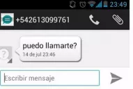 ¿Puedo llamarte? o Agendame, los misteriosos mensajes que pueden derivar en estafas