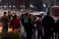 Un festejo diferente: hinchas de San Martín esperaron al equipo en el hotel