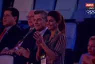 Macri y Awada saludaron a la delegación argentina durante la ceremonia