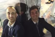 La foto del tucumano Rojas junto a Ginóbili