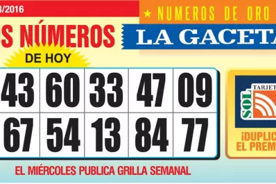 Los Números de Oro de LA GACETA