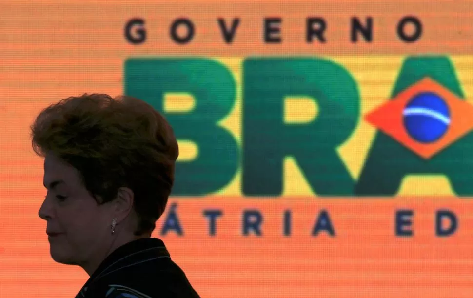 EL FALLO. Dilma estaría convencida que será destituida del Gobierno. REUTERS