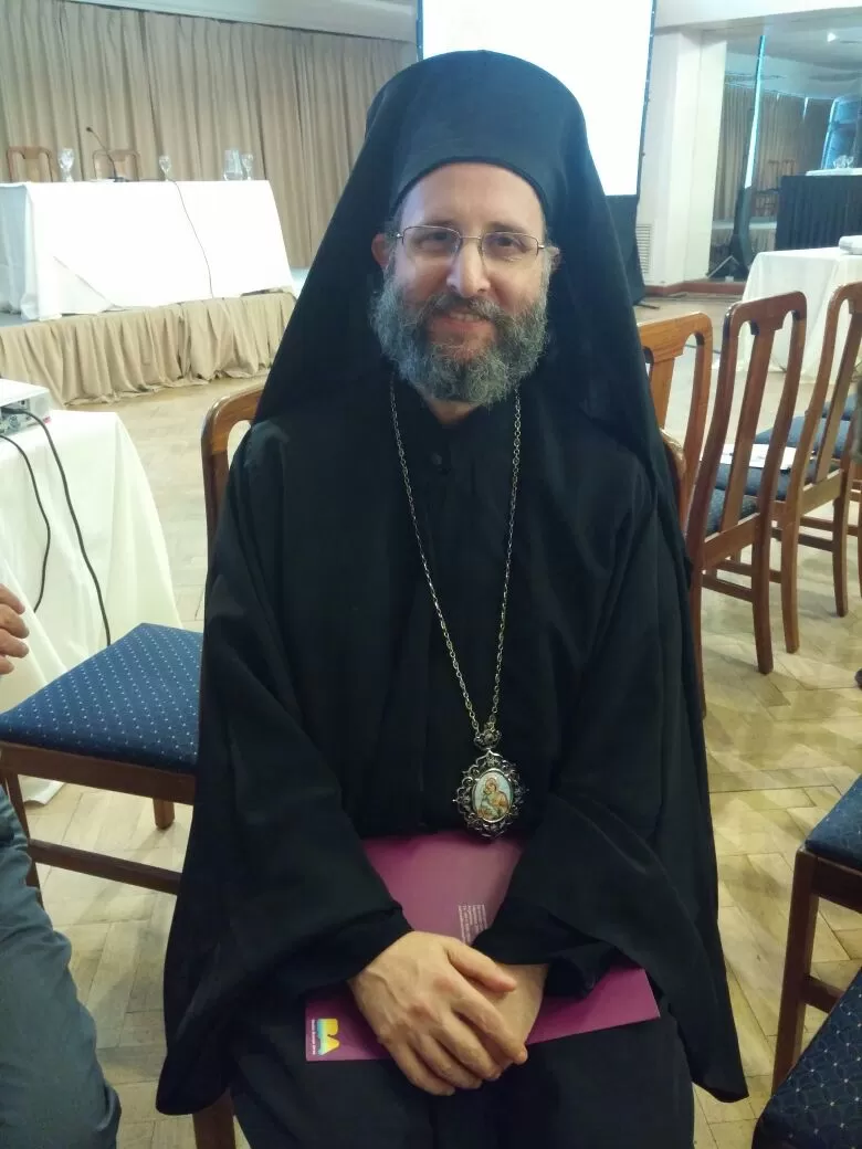 ORTODOXO. Monseñor Siluan Muci, del patriarcado de Antioquía.  