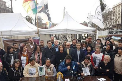 La Tupac Amaru acampa en Plaza de Mayo para reclamar la liberación de Milagro Sala