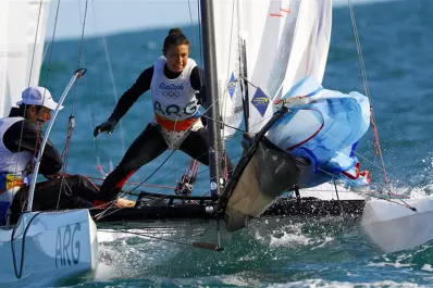 Sorpresa argentina: Santiago Lange y Cecilia Carranza lograron la medalla de oro en vela