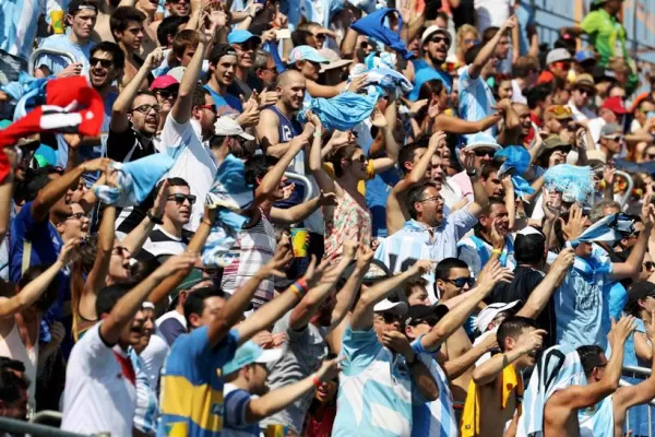 Video: el festejo de los hinchas argentinos por el gran triunfo de Los Leones