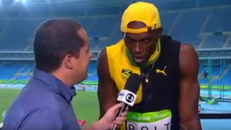 Video: después de ganar el oro, Bolt se lució cantando reggae