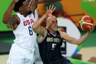 Las lágrimas de Ginóbili en su despedida de la selección argentina