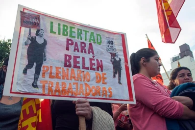 Belén recuperó la libertad luego de permanecer más de dos años en prisión