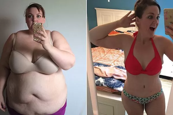 Una mujer bajó 95 kilos y su novio la dejó días antes de casarse