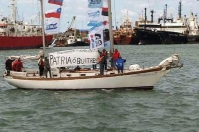 Devolverán el velero que La Cámpora abandonó en Malvinas