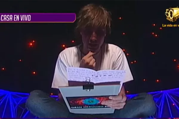 Gran Hermano 2016: la carta de despedida de Leandro Robin